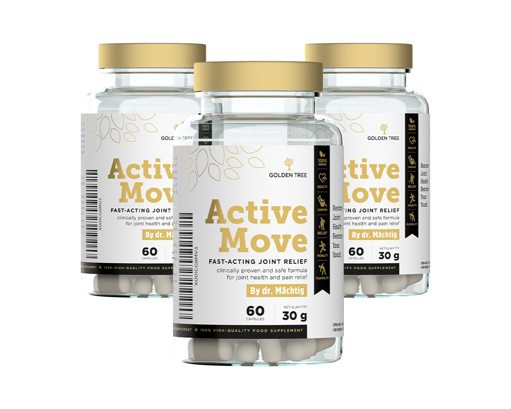 Active Move drei Flaschen offizielles Sparpaket für 90 Tage