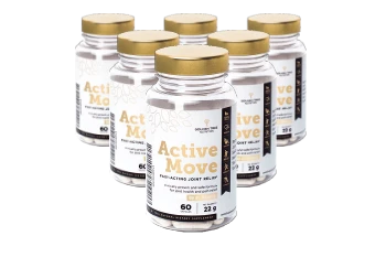 Active Move sechs Flaschen offizielles Vorteilspaket für 180 Tage