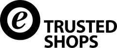 Active Move Trusted Shops Vertrauenssiegel auf weißem Hintergrund für geprüfte Käufererfahrung